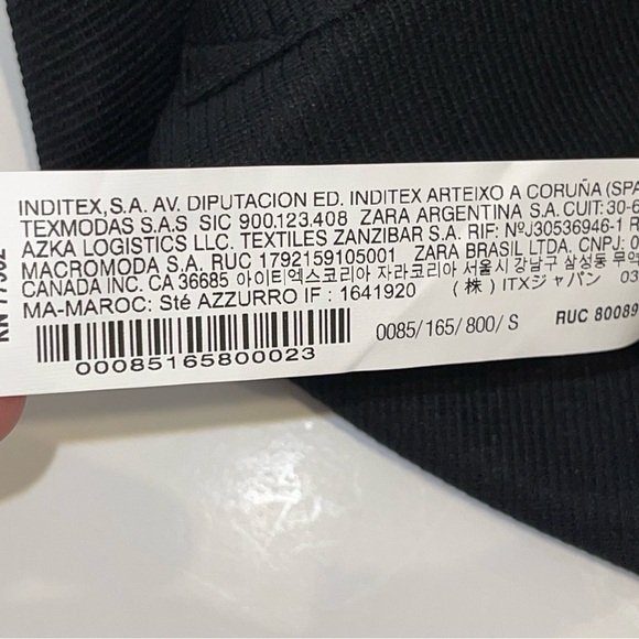 ZARA | Short Casual Style Sleeveless Plain Short Sleeves Dresses Sz S - Picture 13 of 17